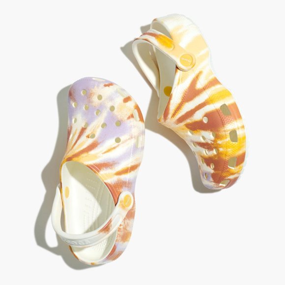 Madewell Shoes - Madewell x Crocs Tie-Dye Print Classic Clogs